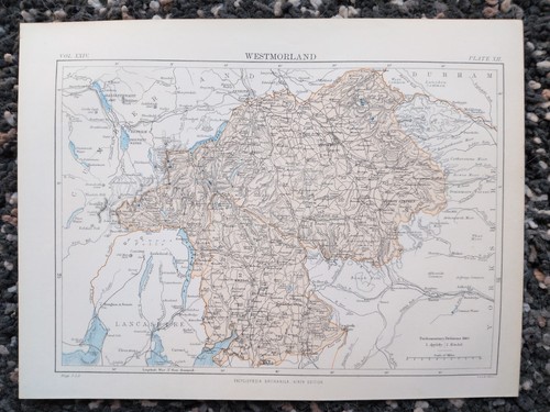 Antike landkarte von - antike,