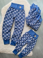 ♥ Pumphose Kind (Musselin) ♥ 74-80, 92, 98, 104-110 NEU Handmade *Schildkröte*