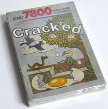 Atari 7800 Crack'ed Game Cartridge *Original versiegelt