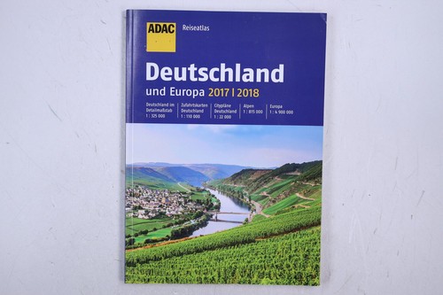 127674 unknown adac reiseatlas - adac,