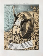 Wein-Faß Keller Kelch Glas