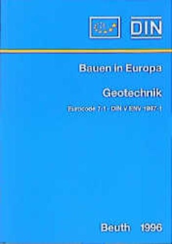 Geotechnik eurocode teil 1 - geotechnik:, 7-1