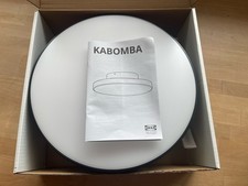 NEU - IKEA KABOMBA Deckenleuchte Schwarz LED Lampe