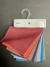 Kvadrat Stoffmuster-Fächer „Steelcut Trio 3“ 24 Farben Original Musterkollektion
