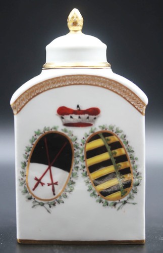 Meissen teedose mit - meissen,,