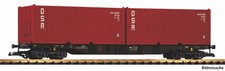 PIKO 37755 Containertragwagen