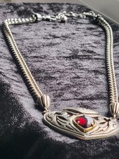 Trachten collier silber - collier,