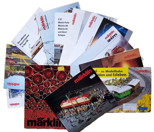 12x märklin kataloge 1978 - kataloge, ab