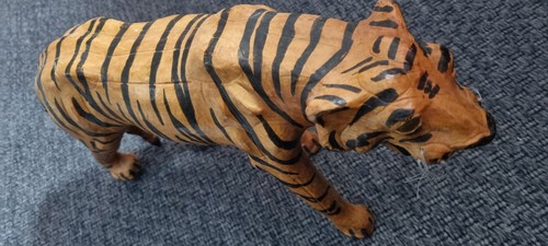 Dekofigur handarbeit leder - handarbeit,