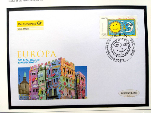 Deutschland 2008 fdc europa - deutschland,