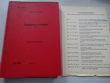 Fahrdienstvorschrift 1972 Deutsche Bundesbahn DB DV408 mit Ergänzungen