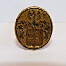 Petschaft mit Wappen Adel 18./19.Jh. Siegel 