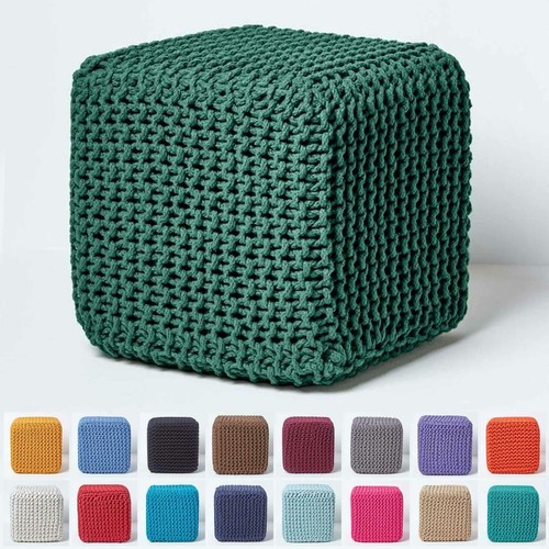 Baumwolle strick pouf - pouf, &