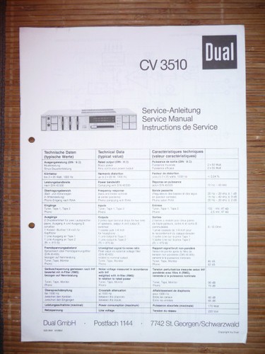 Service manual für - manual, cv