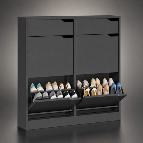 Ironck schuhschrank klappen - schuhschrank, 4