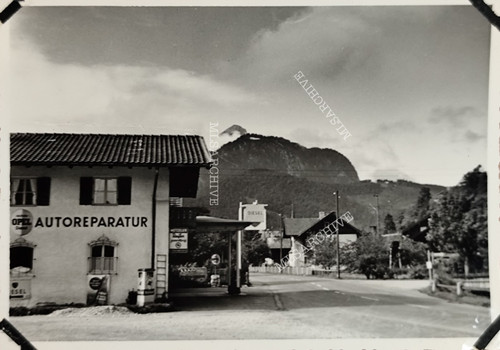 Foto mittenwald tankstelle - foto,