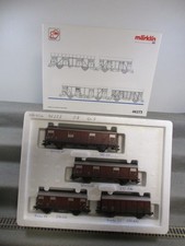 Märklin Spur H0 46273 Wagen-Set "gedeckte Güterwagen" der DB in OVP