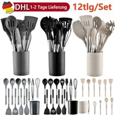 12er Küchenutensilien Set Küchenhelfer Küchenset Küchenbesteck Kochzubehör Set