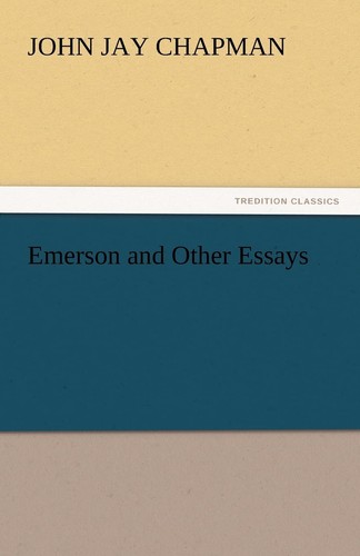 Emerson and other essays - emerson,
