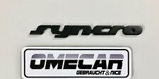 Emblem Zeichen Schriftzug Logo Kotflügel Heckblech für VW Golf 2 Syncro Rallye