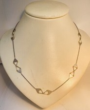 Modernes collier platin - modernes,