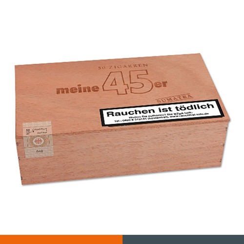 Meine 45er sumatra holzkiste - meine,