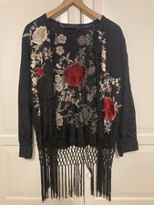 Zara kimono jacke blumen - kimono,