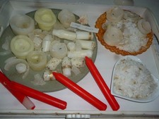 Kerzenwachs-Reste Creme