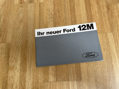 Ford taunus 12m prospekt ihr - ford,