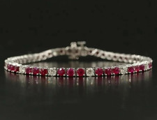 Rubin & Diamant Tennis Armband