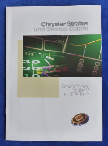 Chrysler stratus cabrio - chrysler,