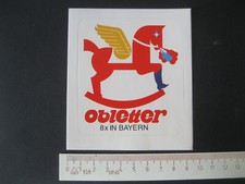 Obletter 8 x IN BAYERN Sticker Aufkleber Reklame Werbung