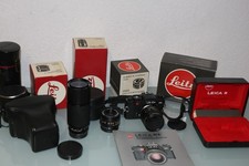 Leica R4 Kamera mit 3 Stück
