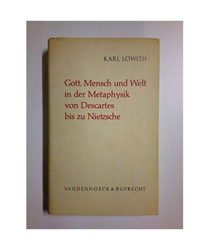 Gott mensch und welt der - welt, in