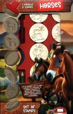 Stempel-Attacke! Pferde