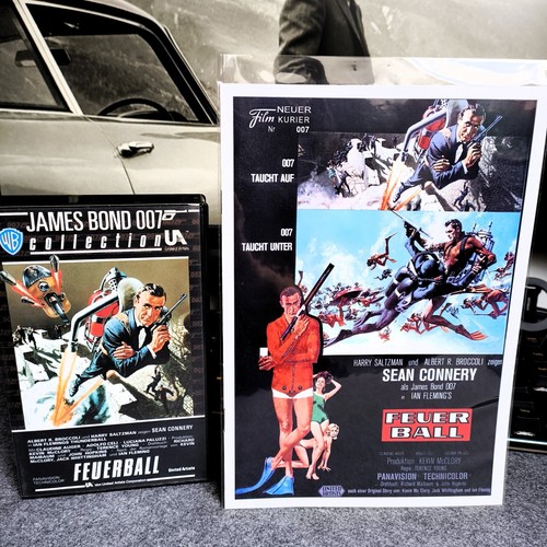 James bond feuerball vhs film - feuerball,