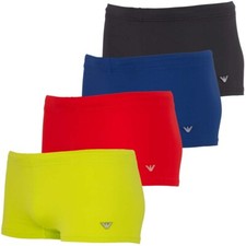 Emporio Armani Herren Badehose Kastenbadehose Badeshorts Swimming Trunk Hipster