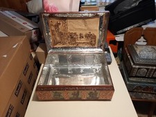 Alte Lebkuchentruhe / Lebkuchendose | LEBKUCHENFABRIK E. OTTO SCHMIDT NÜRNBERG ✨