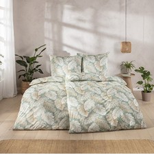 Estella Mako-Interlook-Jersey Bettwäsche,Rabea 6301,reseda,135x200,UVP 139,95€