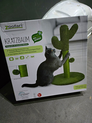 Zoofari kratzbaum grün cm - grün,