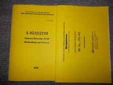 Beschreibung NVA & Ersatzteilkatalog MOTORKETTENSÄGE DOLPIMA BK-3A Mod. PS-90