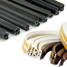 Fensterdichtung Gummidichtung Fenster Dichtung schwarz Weiss Braun Selbstklebend