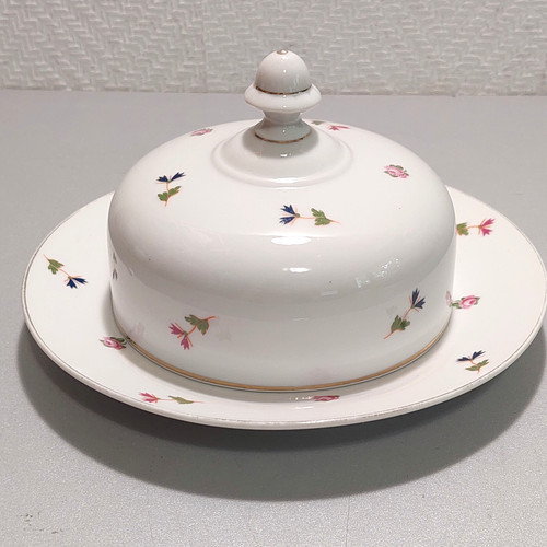 Alte art deco butterdose - art,