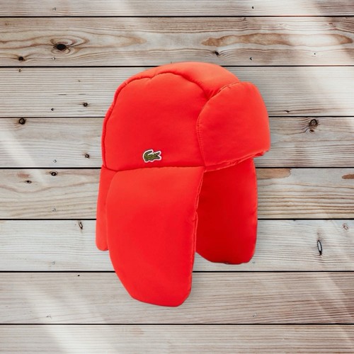 Lacoste rote farbe puffer stil - lacoste,