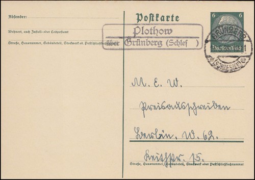 Landpost plothow über - plothow,