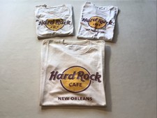 hard rock cafe t-shirt 3Stück  2Damen 1Herren