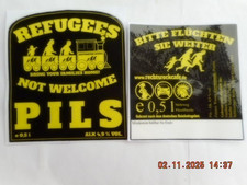 bieretikett  gasthaus goldener löwe kloster veßra/TH  pils  "!benutzt!"