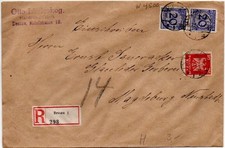 DR - Einschreiben DESSAU 1 - MAGDEBRUG-NEUSTADT #B333