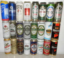 24 Schöne ältere Bierdosen