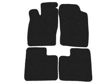 Velour Automatten für Opel Calibra 2t coupe 1989-1997, Anthrazit x14 Rand